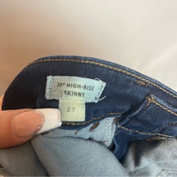 Madewell 10" High-Rise Skinny Jeans - Picture 13 of 16